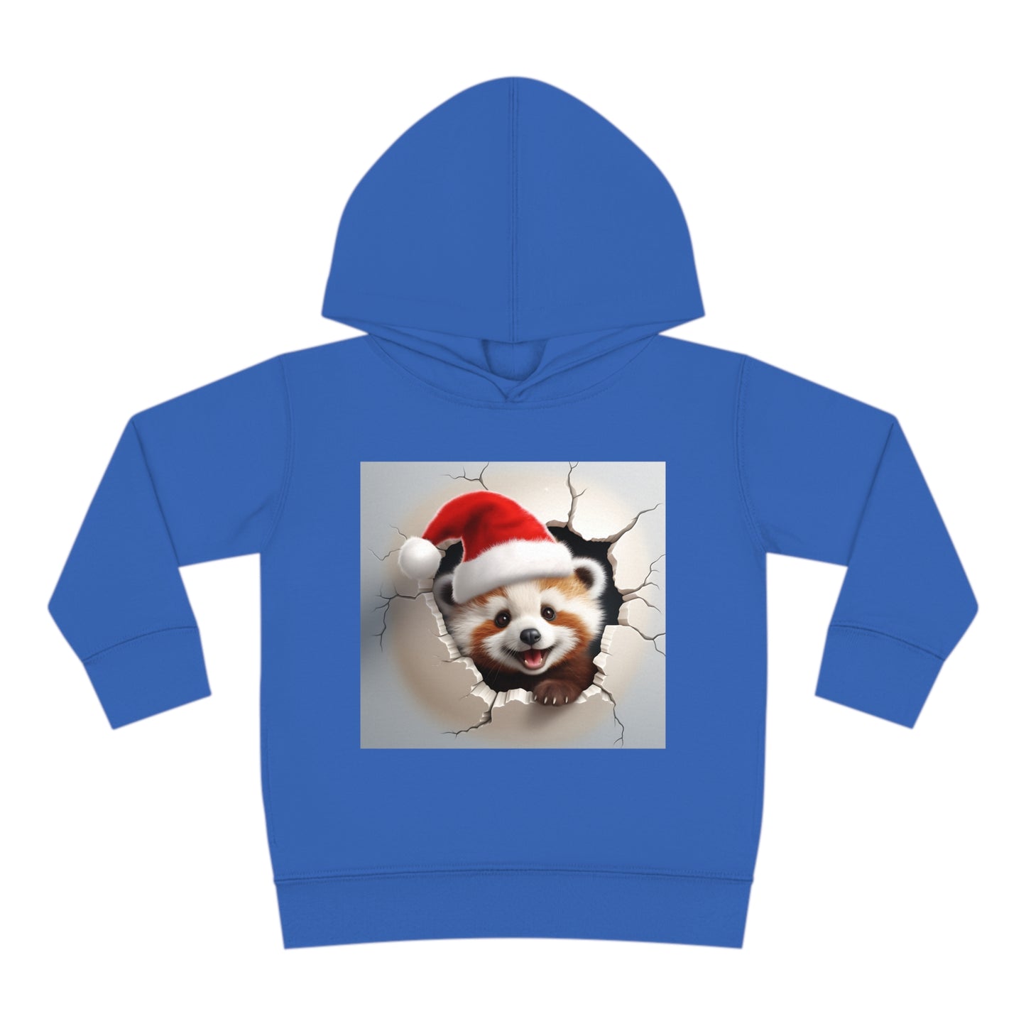 ~Baby Red Panda~ 3D Christmas Toddler Pullover Fleece Hoodie by Rabbit Skins