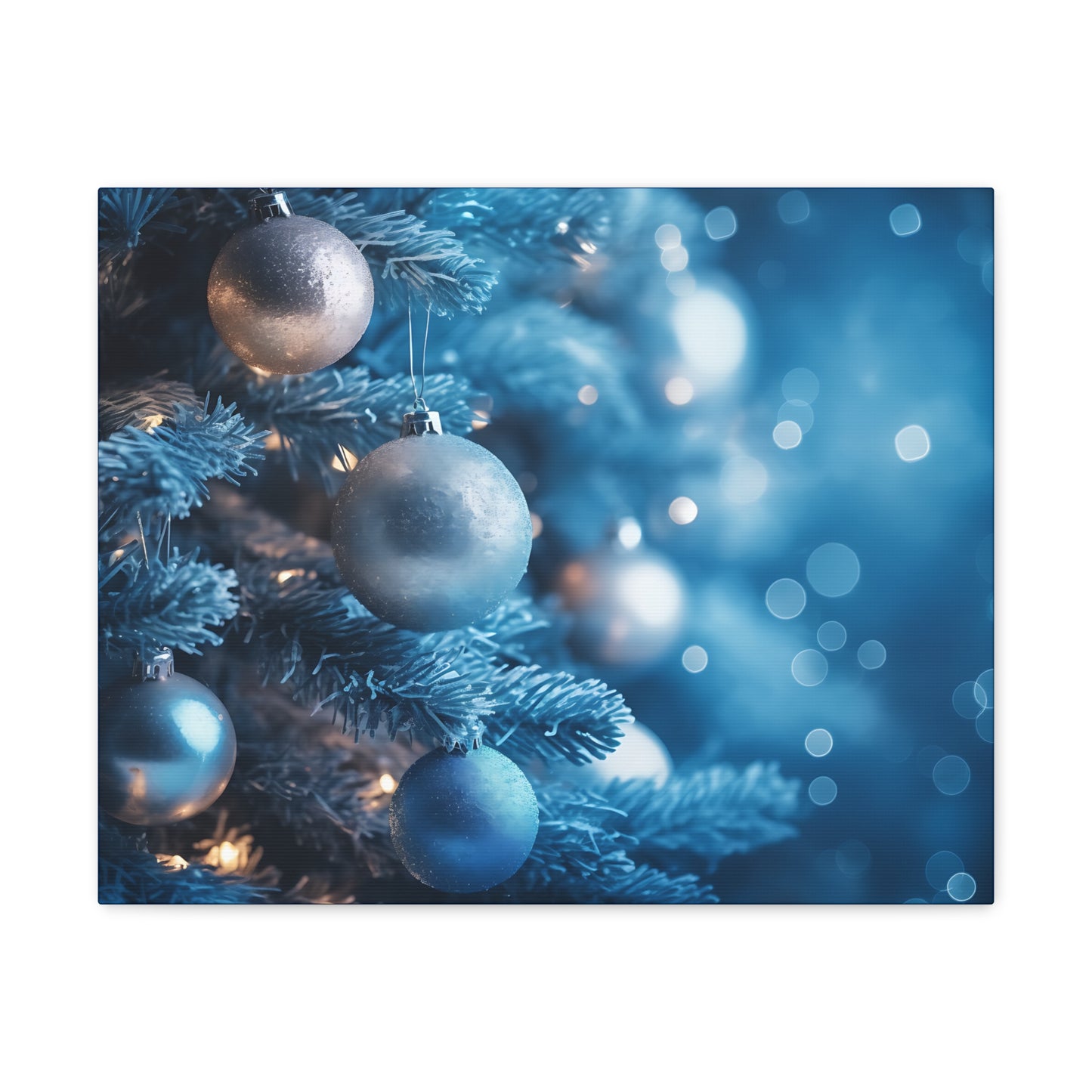 ~Blue Christmas~ Canvas Gallery Wrap