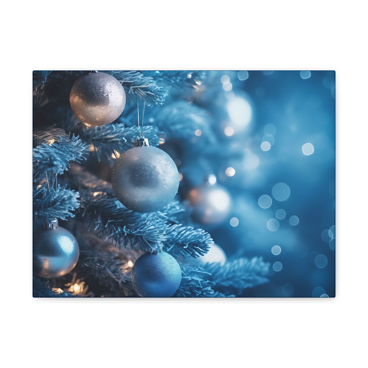 ~Blue Christmas~ Canvas Gallery Wrap
