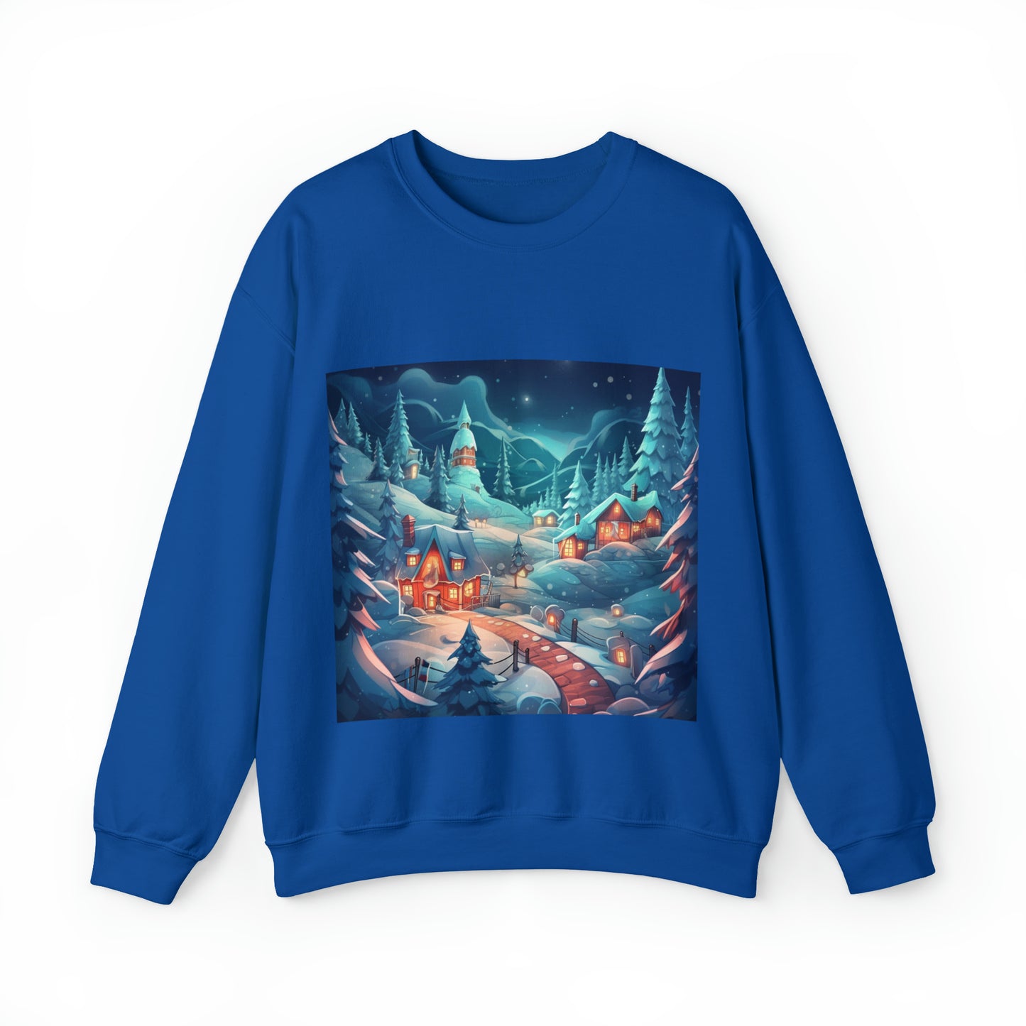 ~Small Town Christmas~ Unisex Heavy Blend™ Crewneck Sweatshirt