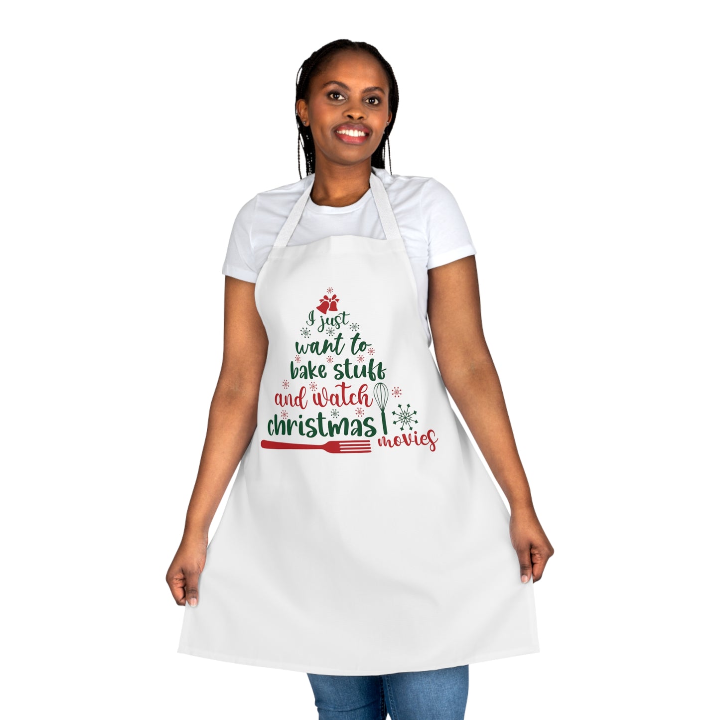 ~Bake Stuff & Watch Christmas Movies~ Apron