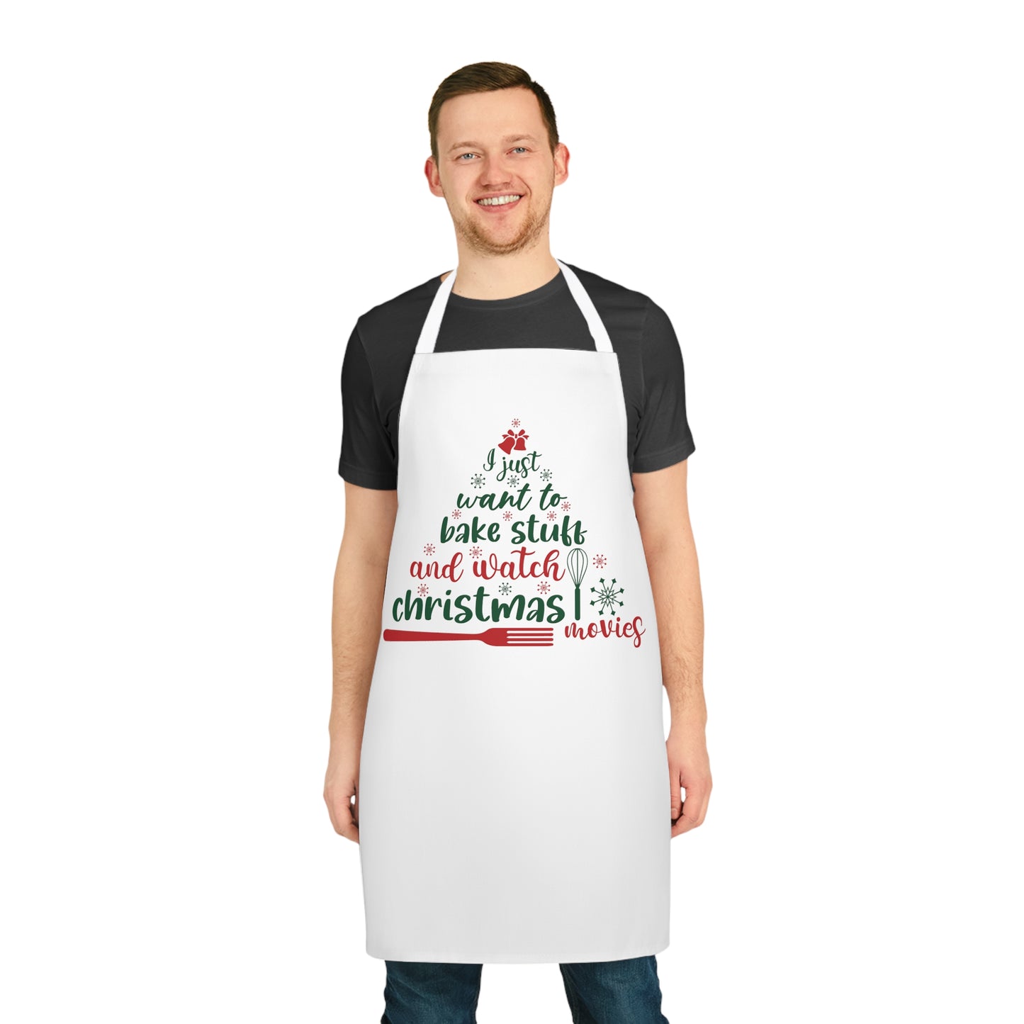 ~Bake Stuff & Watch Christmas Movies~ Apron