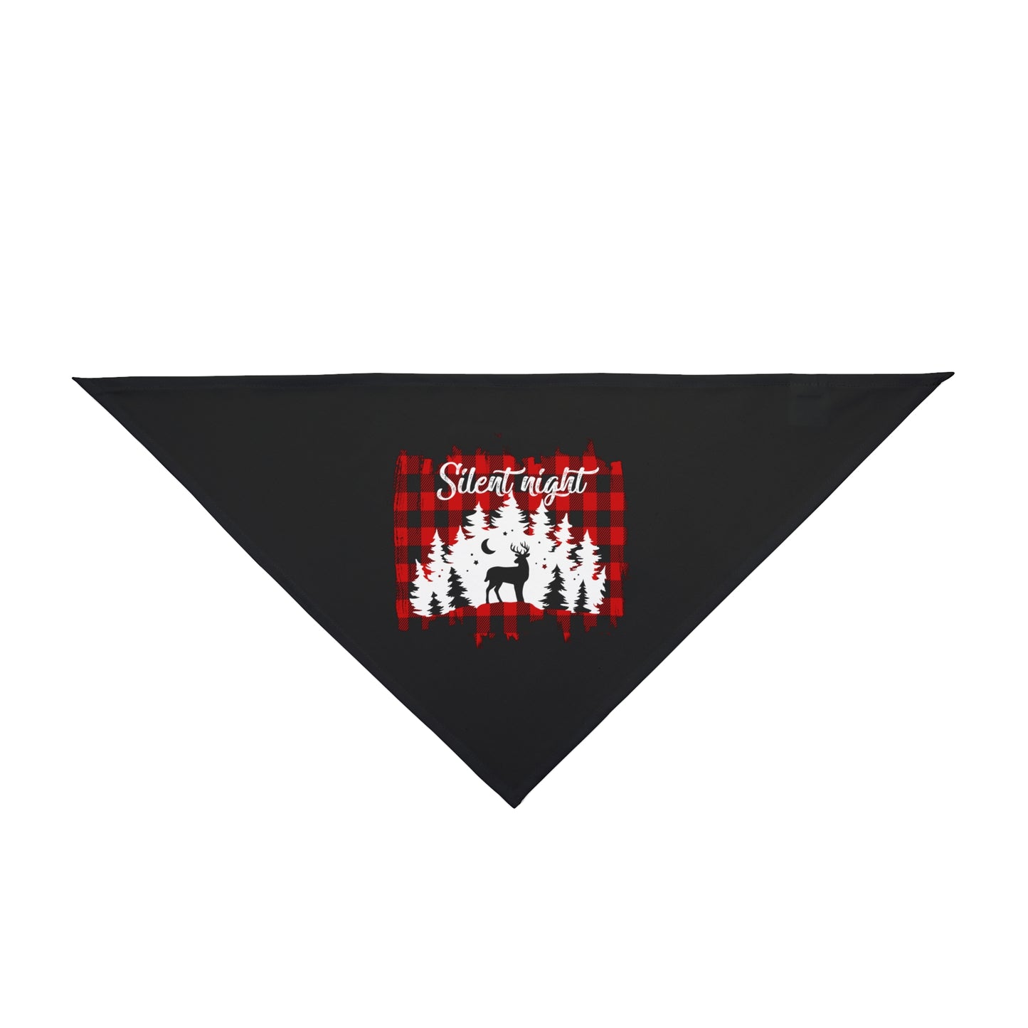 ~Plaid Silent Night~ Pet Bandana