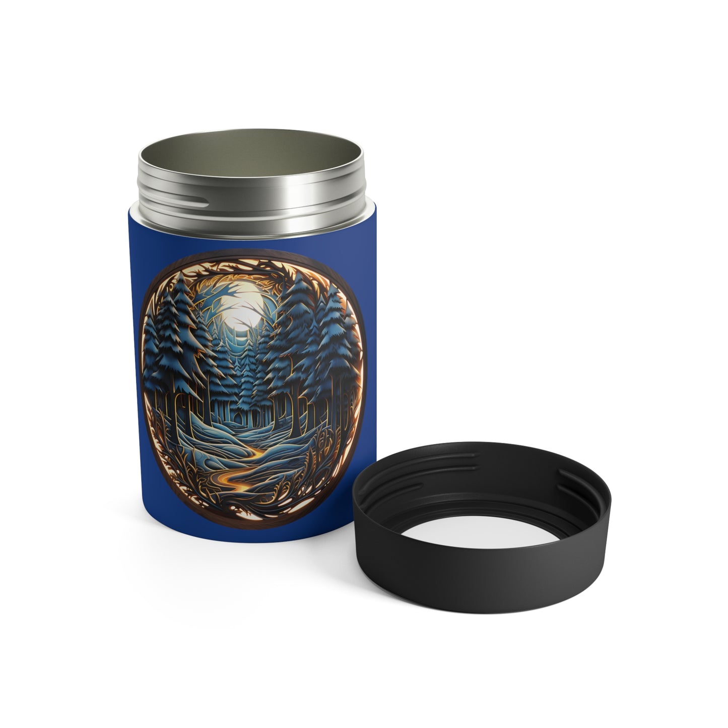 Winter Forest Can Holder
