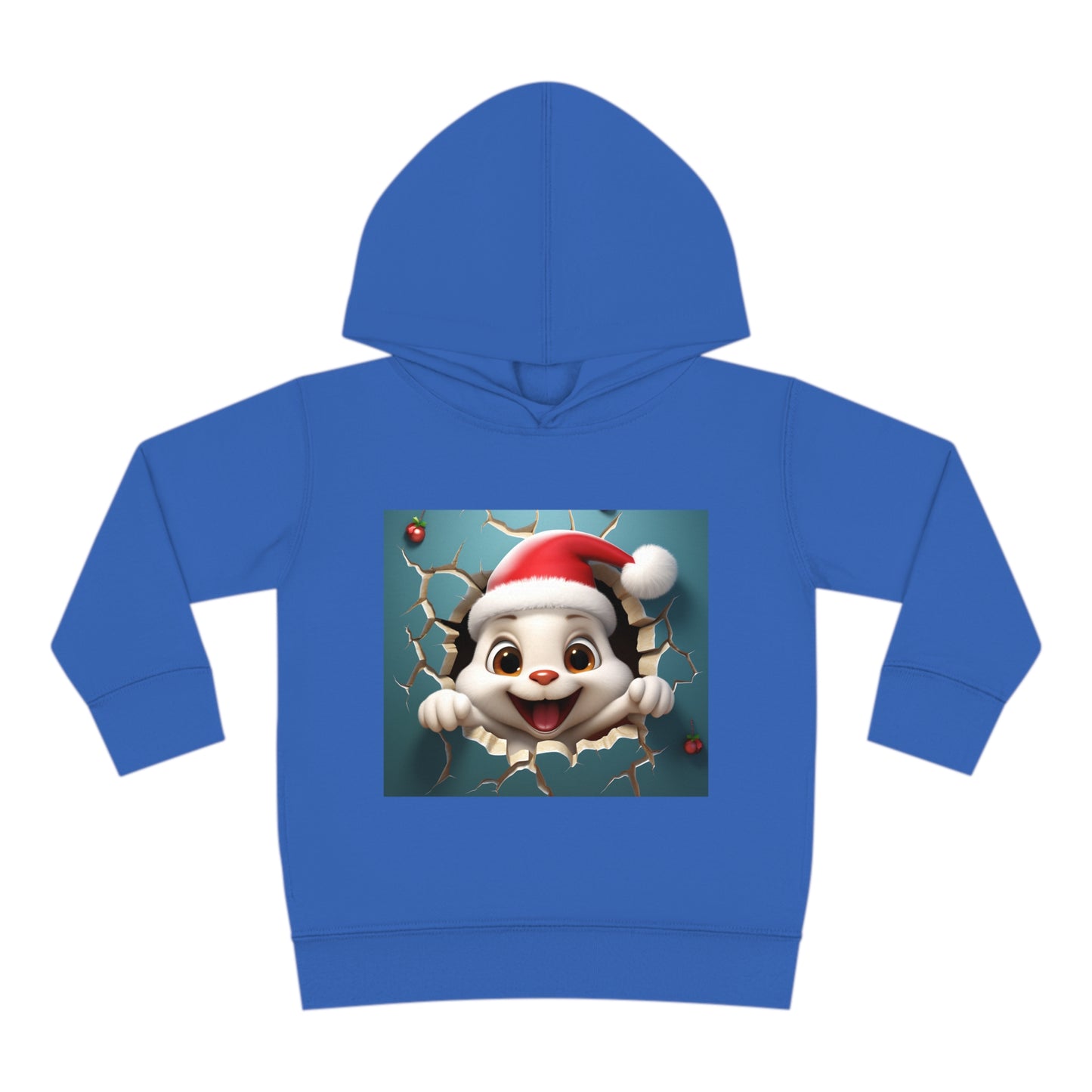 ~Bunny~ 3D Christmas Toddler Pullover Fleece Hoodie by Rabbit Skins