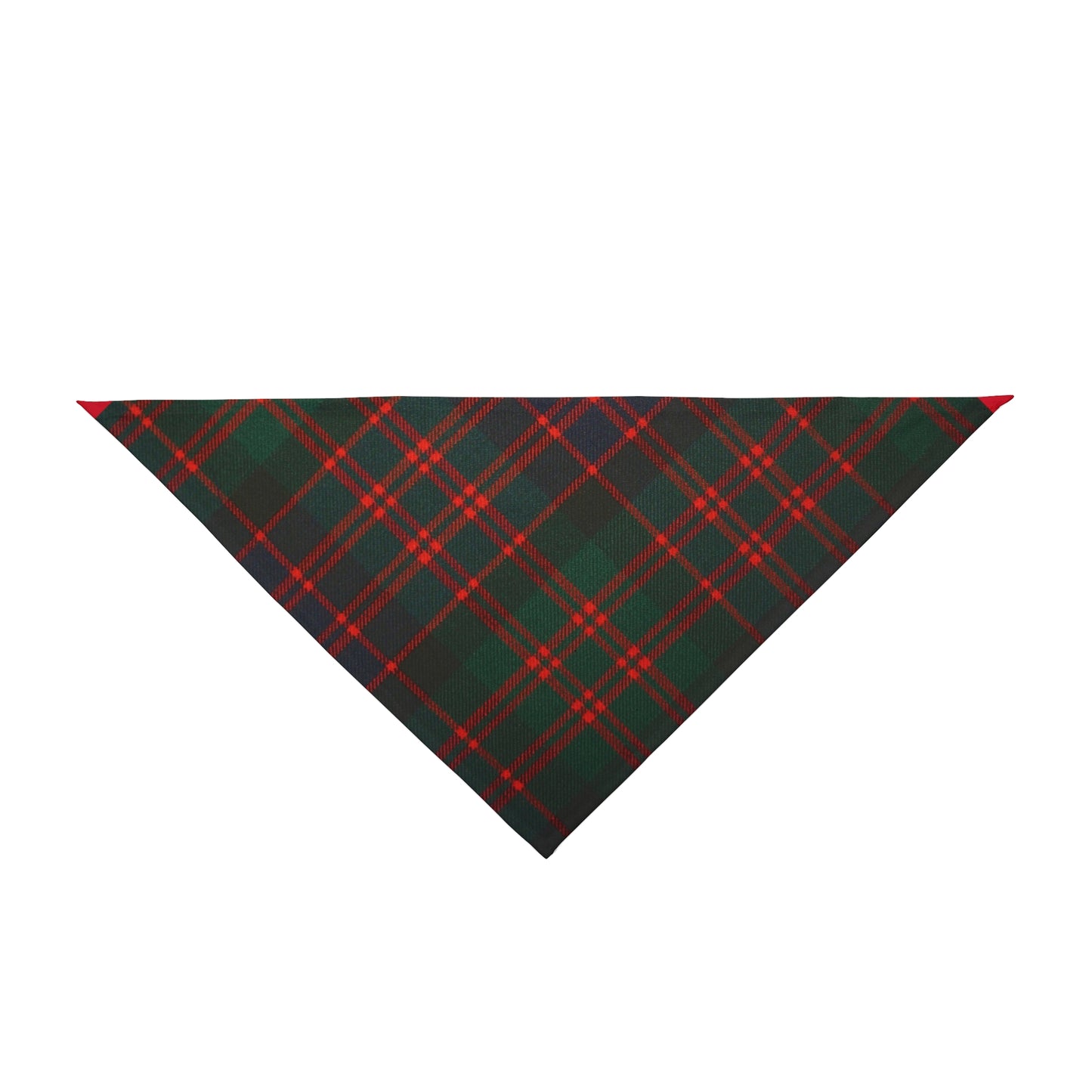 ~Black & Red Christmas Tartan~ Pet Bandana