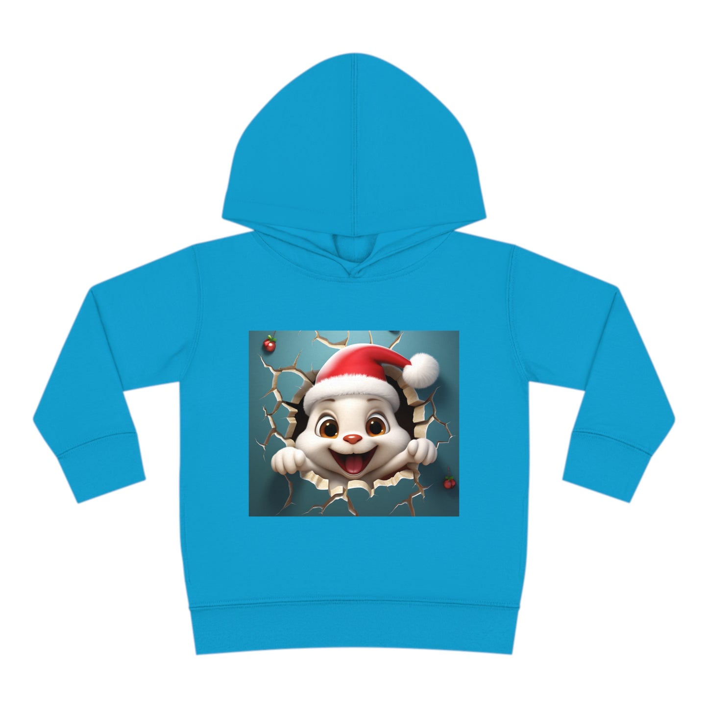 ~Bunny~ 3D Christmas Toddler Pullover Fleece Hoodie by Rabbit Skins