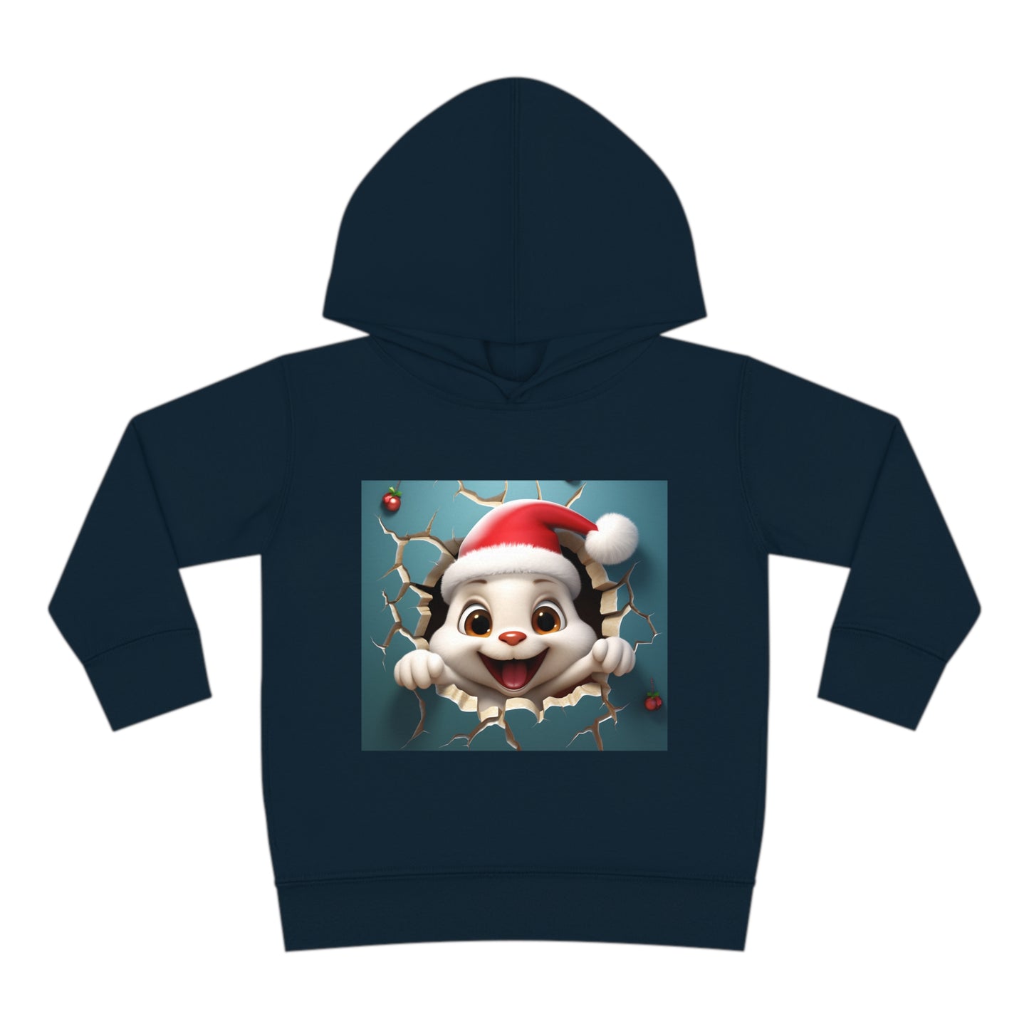 ~Bunny~ 3D Christmas Toddler Pullover Fleece Hoodie by Rabbit Skins
