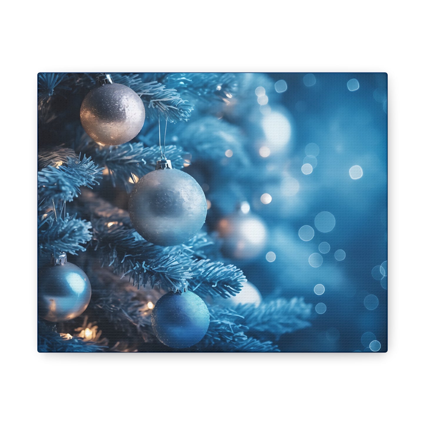 ~Blue Christmas~ Canvas Gallery Wrap