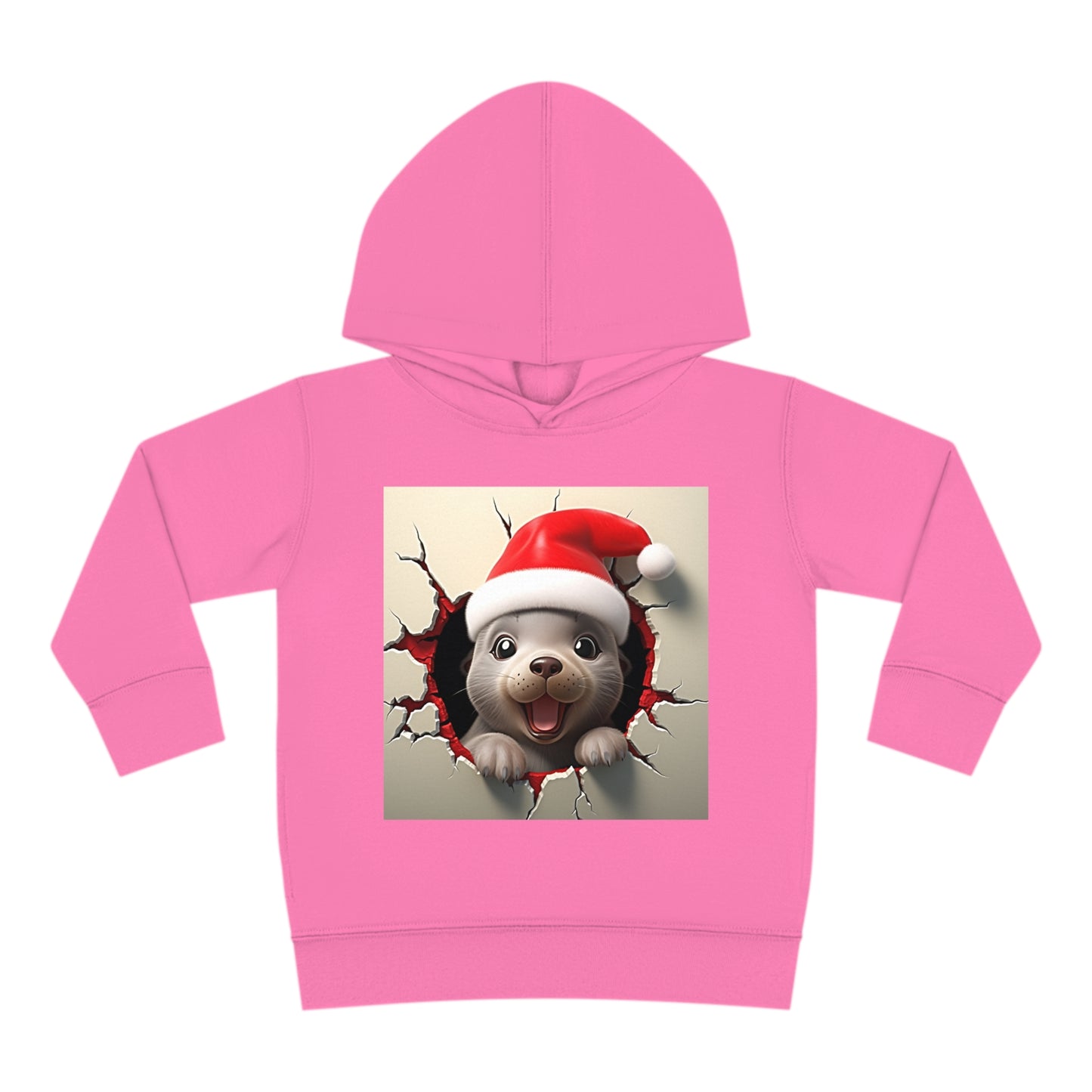 Copy of ~Baby Seal Cub~ 3D Christmas Toddler Pullover Fleece Hoodie by Rabbit Skins