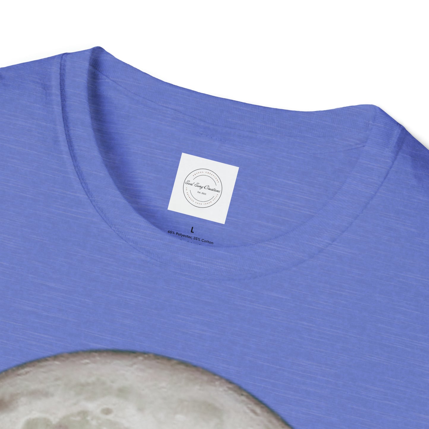 Unisex Softstyle T-Shirt - Moon Quote