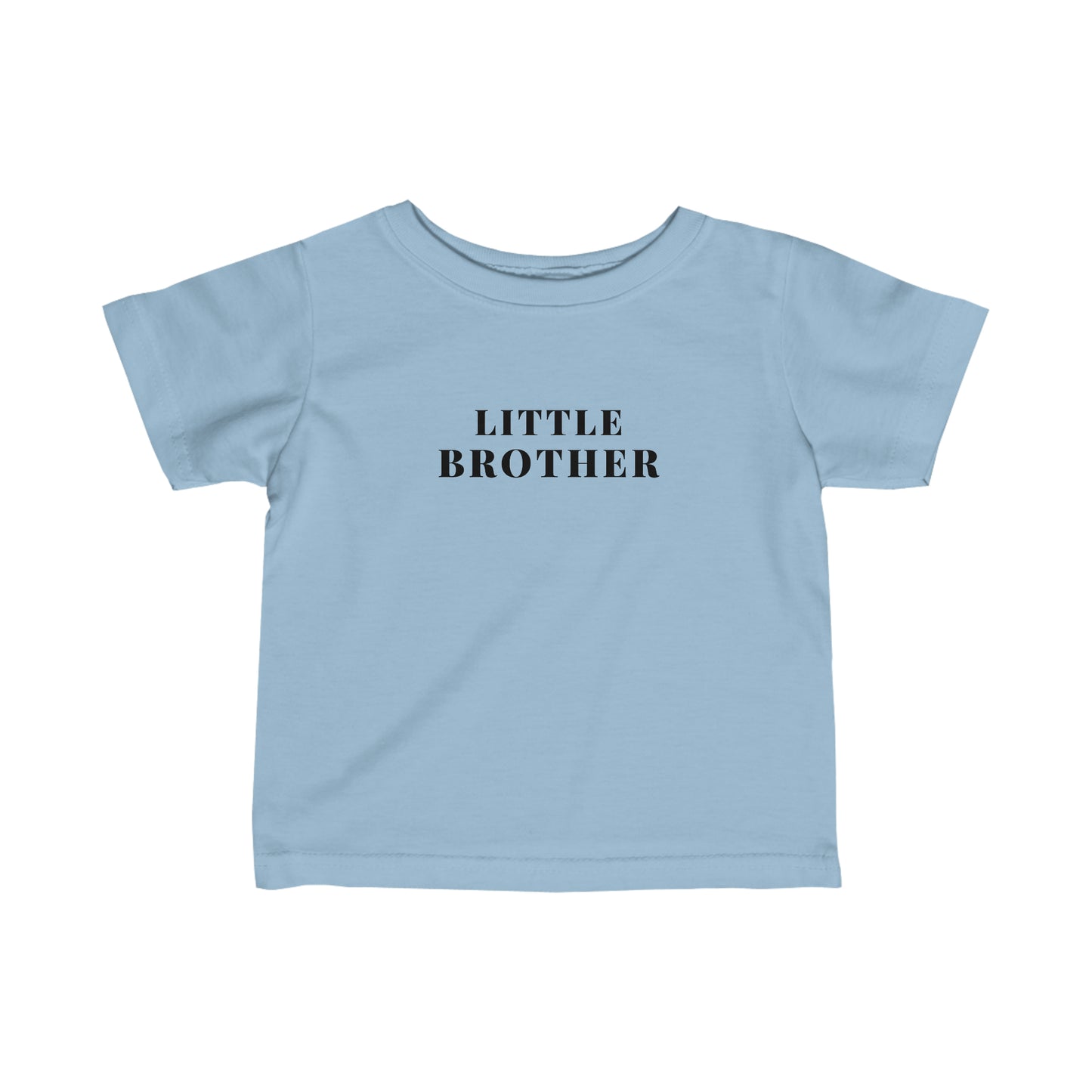 Little Brother or Sister Infant Jersey Tee