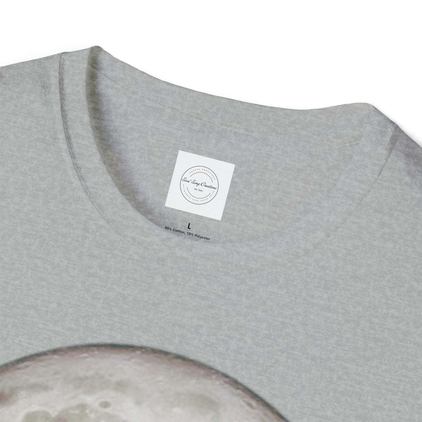 Unisex Softstyle T-Shirt - Moon Quote