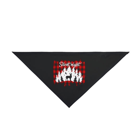 ~Plaid Silent Night~ Pet Bandana