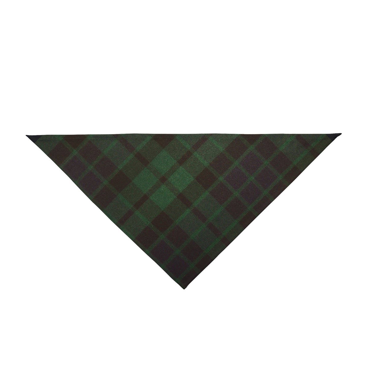 ~Black & Green Christmas Tartan~ Pet Bandana