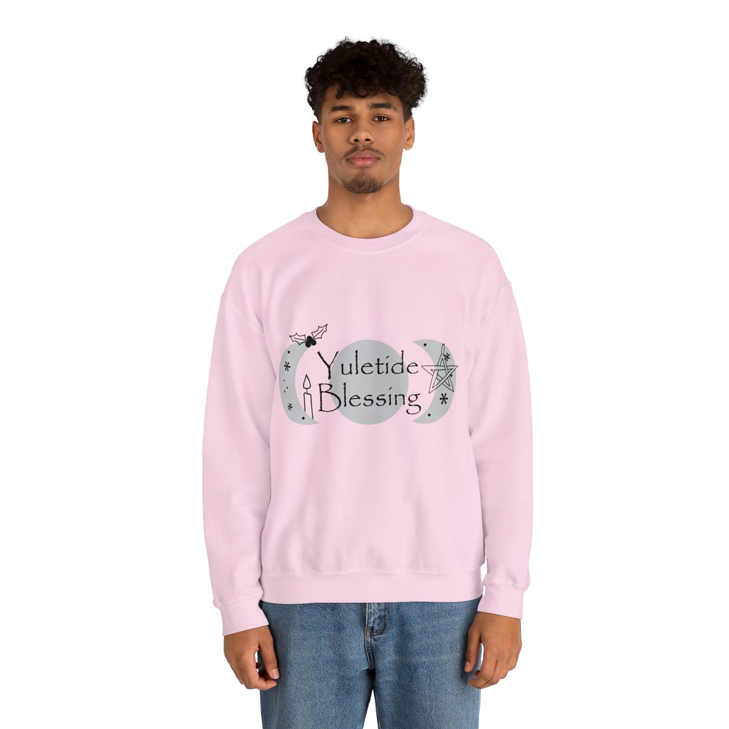 ~Yuletide Blessing~ Unisex Heavy Blend™ Crewneck Sweatshirt