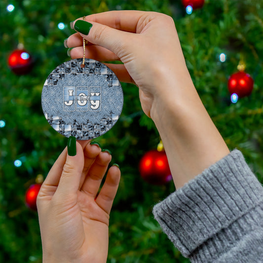 ~Joy to the World~ Ceramic Ornament