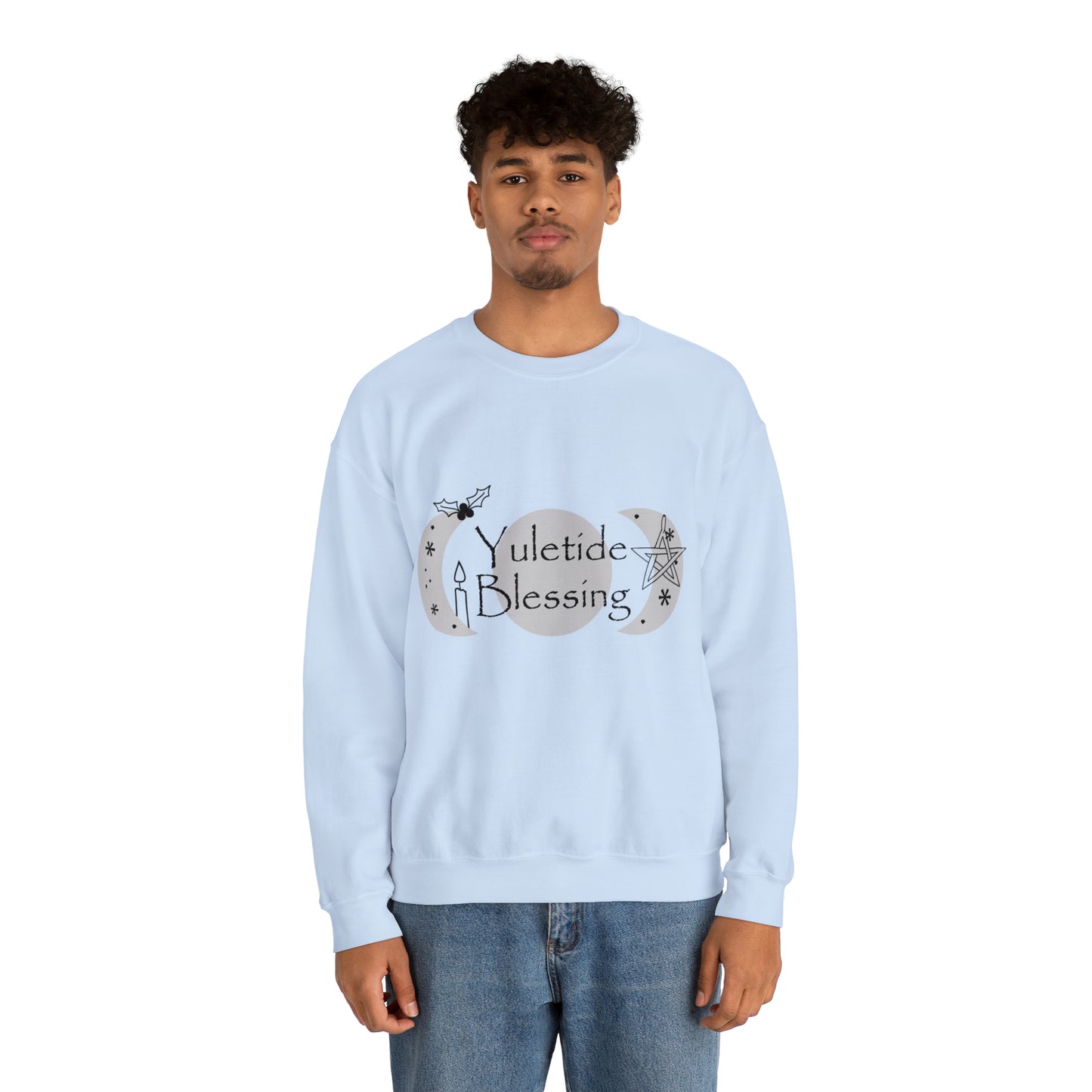 ~Yuletide Blessing~ Unisex Heavy Blend™ Crewneck Sweatshirt