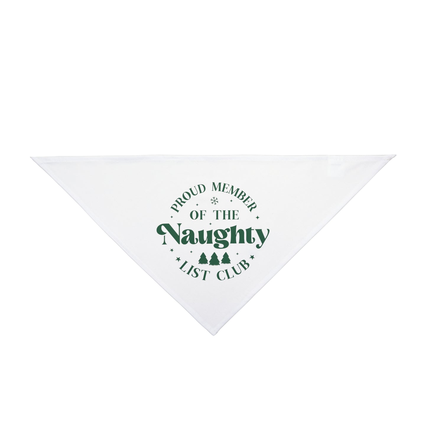 ~Proud Member of the Naughty Club~ Pet Bandana