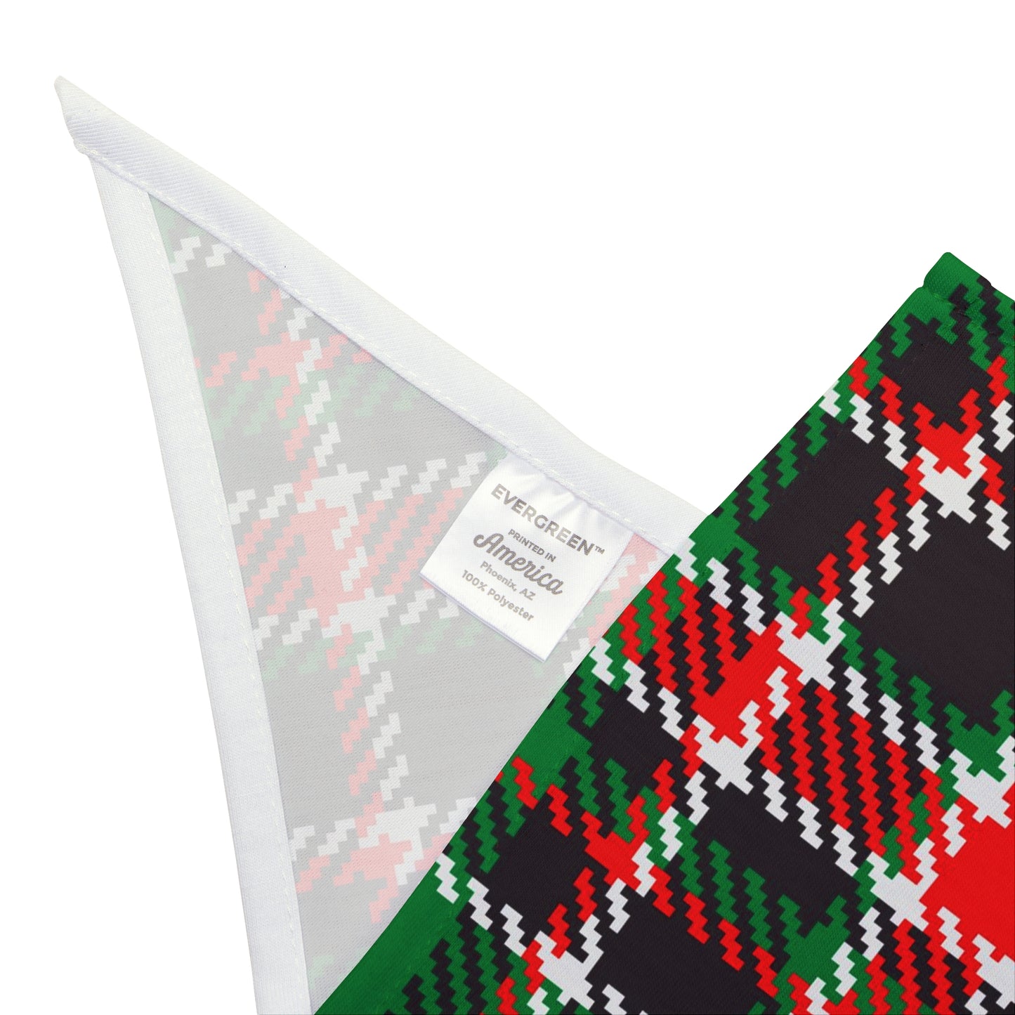 ~Retro Christmas Tartan~ Pet Bandana