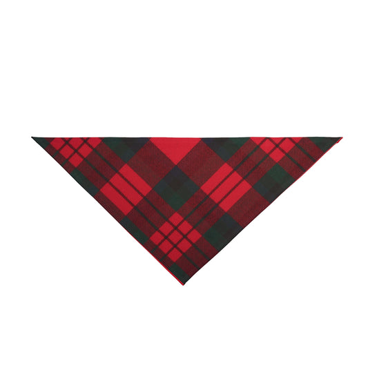 ~Red & Black Christmas Tartan~ Pet Bandana