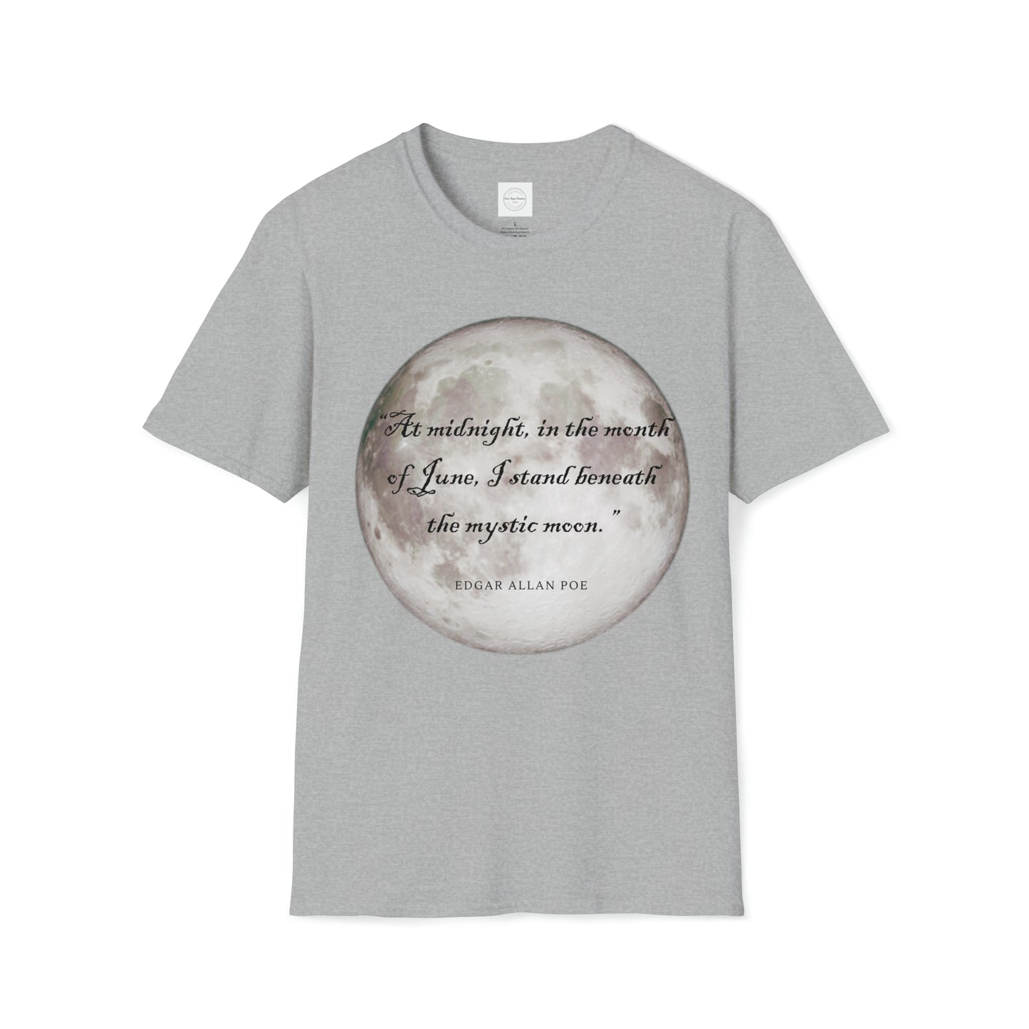 Unisex Softstyle T-Shirt - Moon Quote