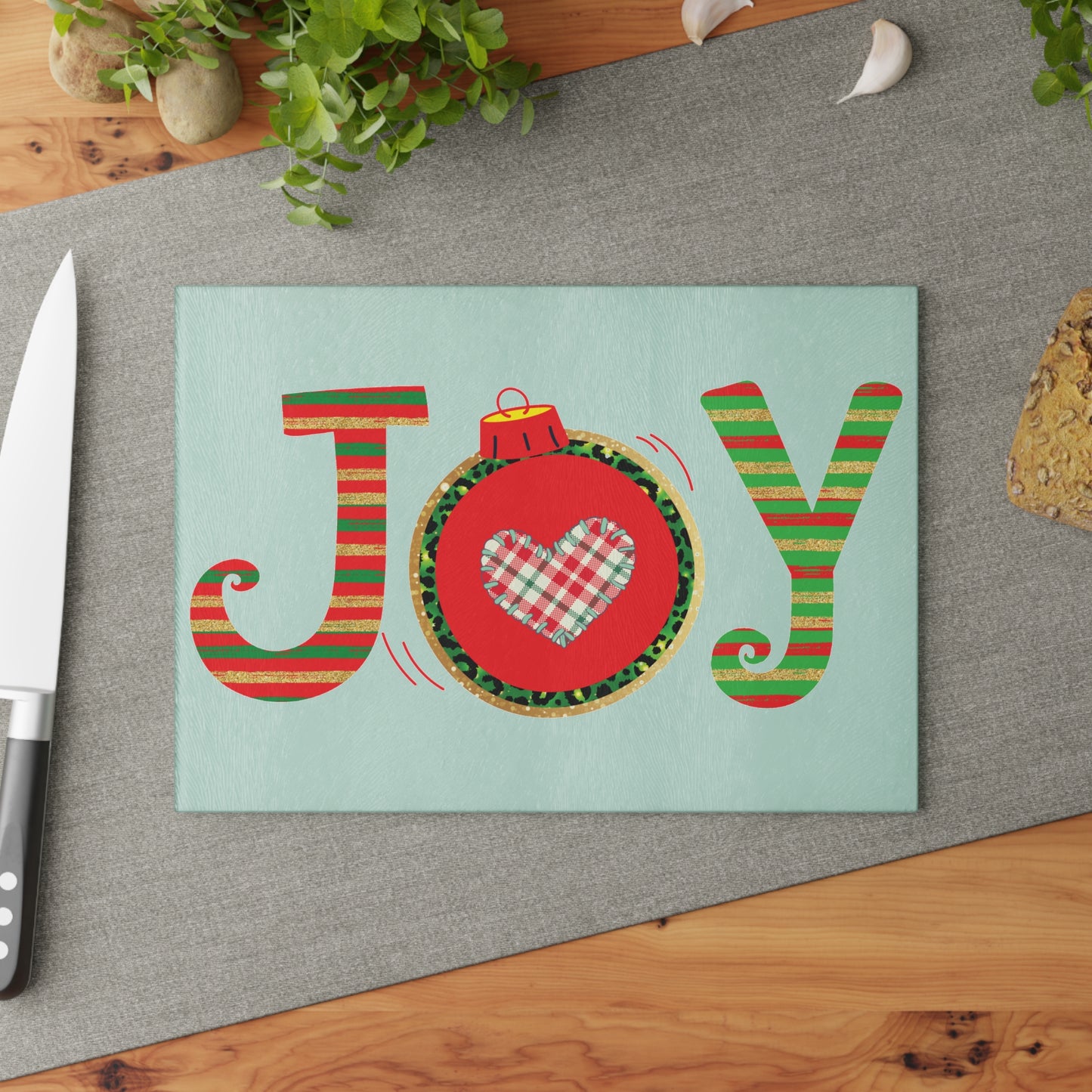 ~JOY~ Glass Cutting Board