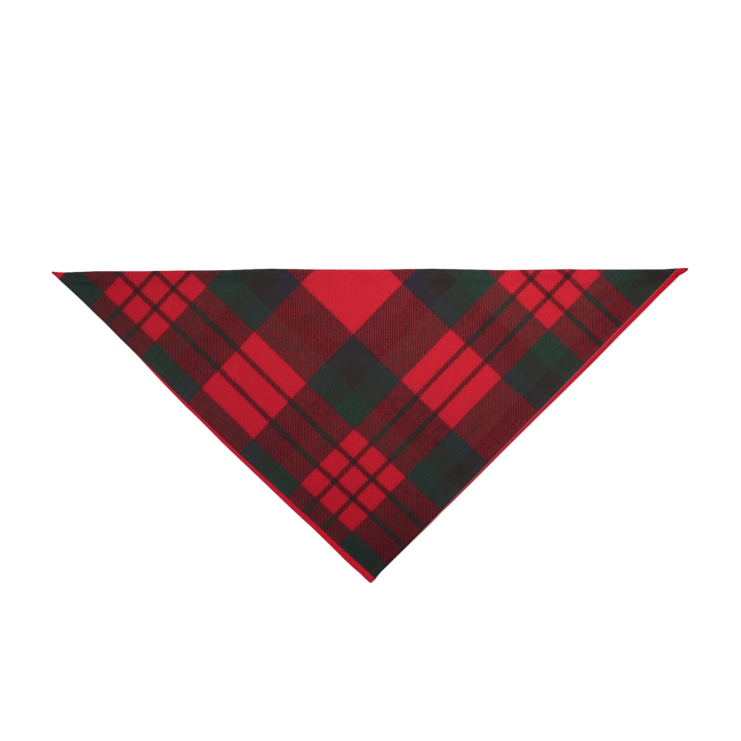 ~Red & Black Christmas Tartan~ Pet Bandana