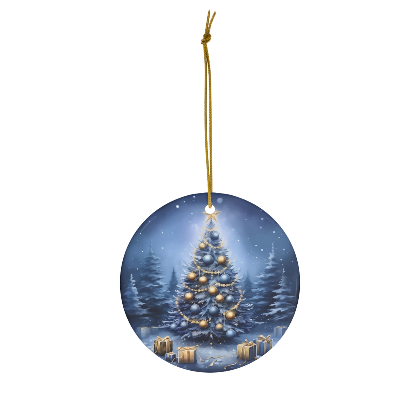 ~Oh Christmas Tree!~ Ceramic Ornament