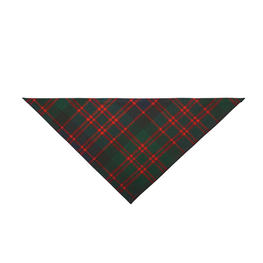 ~Black & Red Christmas Tartan~ Pet Bandana