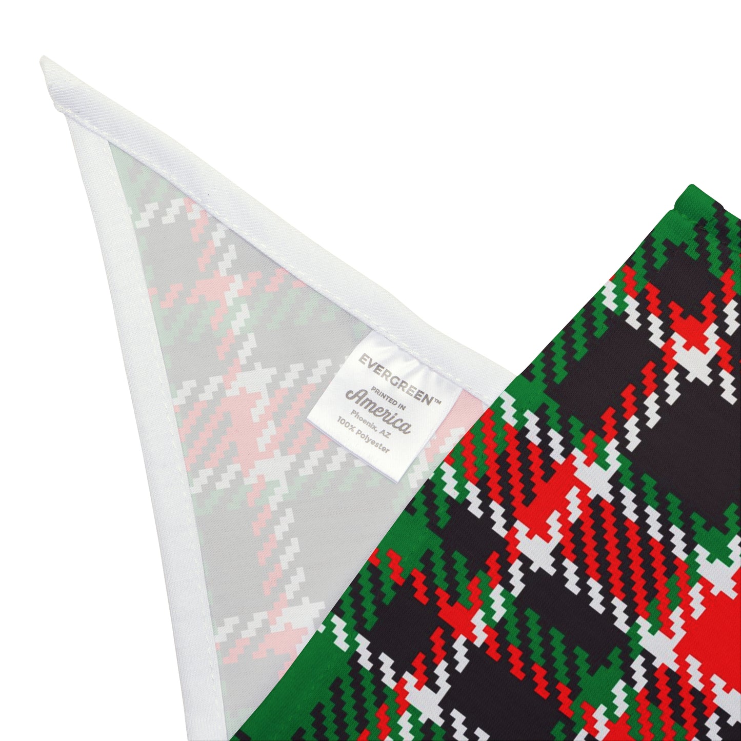 ~Retro Christmas Tartan~ Pet Bandana