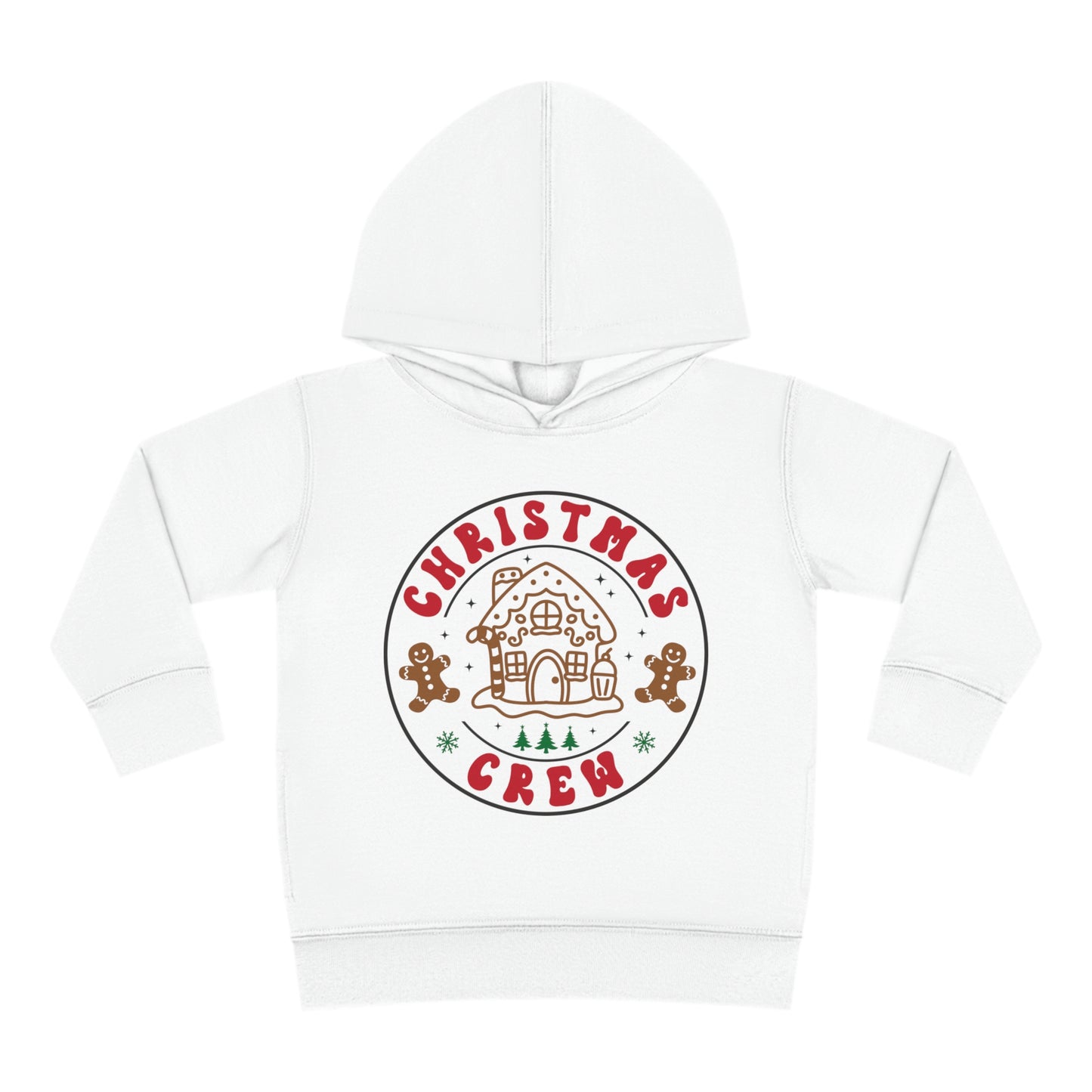 ~Christmas Crew~ Christmas Toddler Pullover Fleece Hoodie by Rabbit Skins