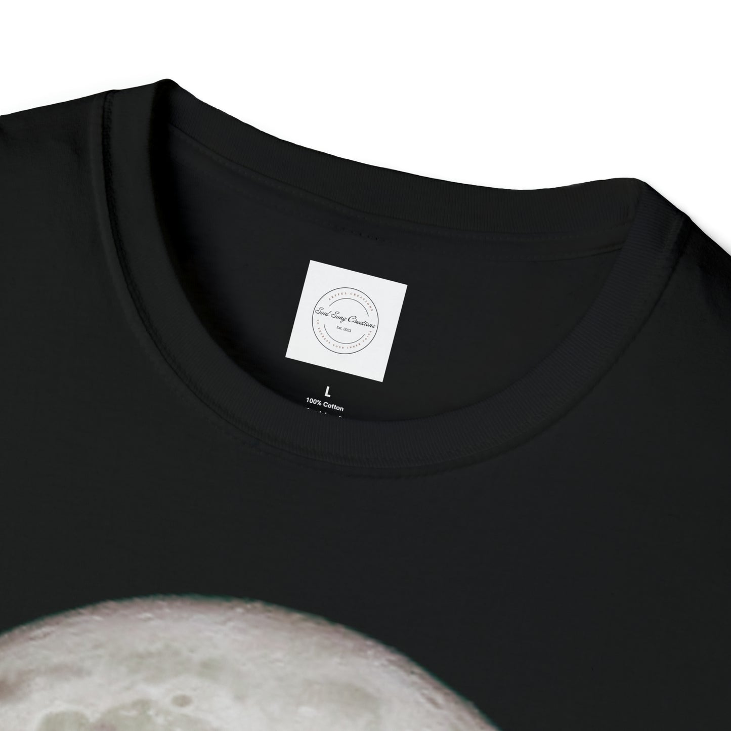 Unisex Softstyle T-Shirt - Moon Quote