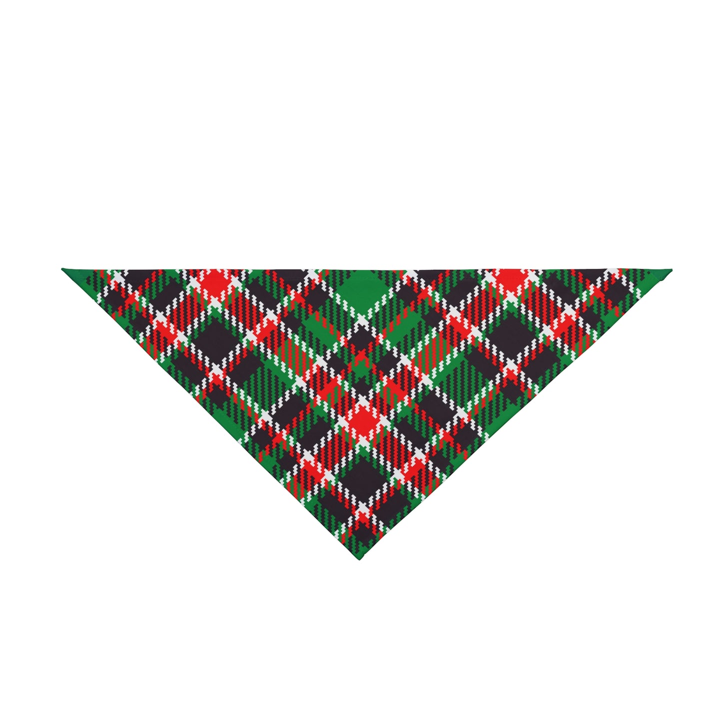 ~Retro Christmas Tartan~ Pet Bandana