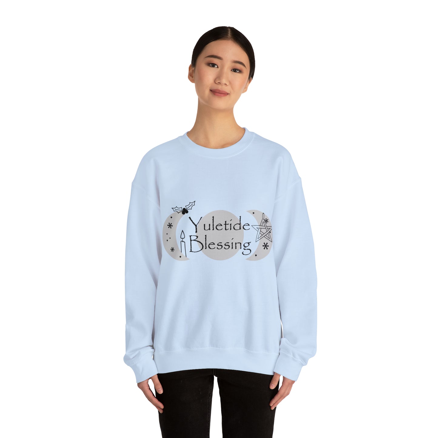 ~Yuletide Blessing~ Unisex Heavy Blend™ Crewneck Sweatshirt