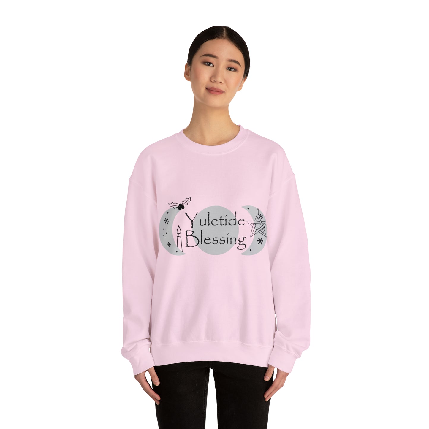 ~Yuletide Blessing~ Unisex Heavy Blend™ Crewneck Sweatshirt