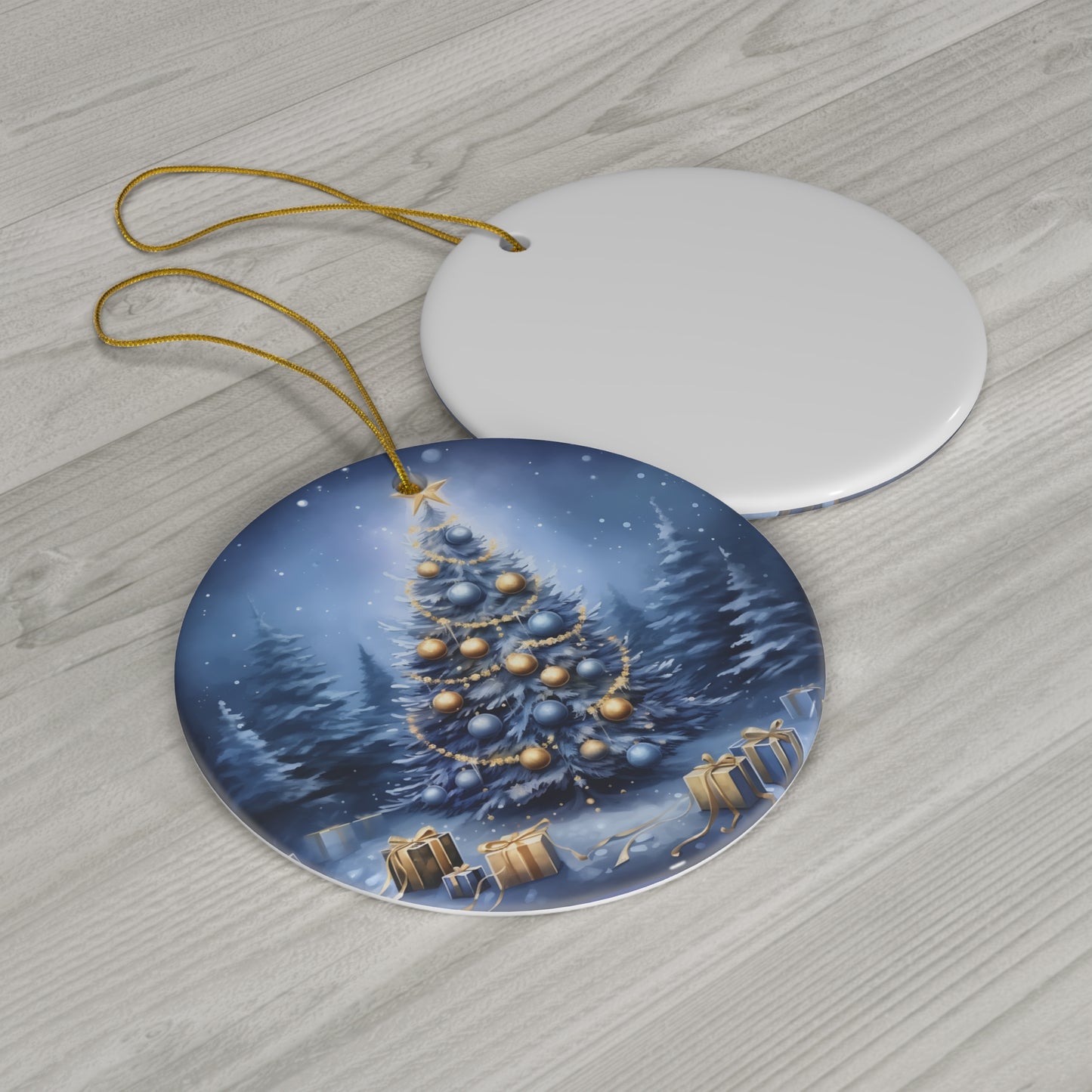 ~Oh Christmas Tree!~ Ceramic Ornament