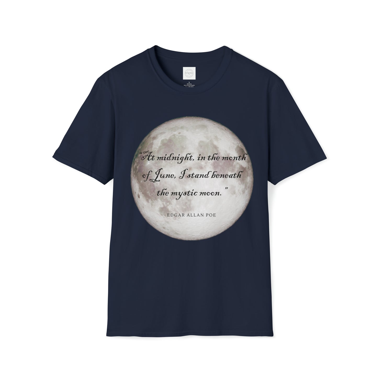 Unisex Softstyle T-Shirt - Moon Quote